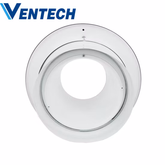 Алюминиевый регулируемый диффузор с форсункой для систем отопления, вентиляции и кондиционирования воздуха